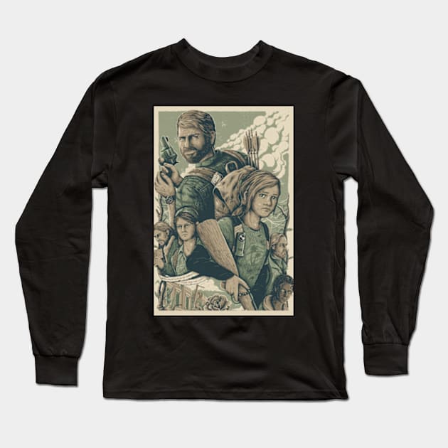 The Last of Us Long Sleeve T-Shirt by TwelveWay